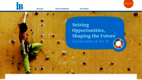 What Internationaler-bund.org website looked like in 2020 (5 years ago)