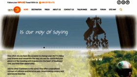 What Impulsetourism.com website looked like in 2020 (3 years ago)
