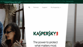 What Installkaspersky.com website looked like in 2020 (3 years ago)