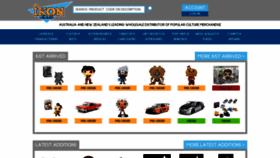 What Ikoncollectables.com.au website looked like in 2020 (3 years ago)