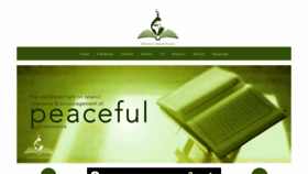 What Islamunveiled.org website looked like in 2020 (3 years ago)