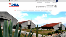 What Insa.gov.br website looked like in 2020 (3 years ago)