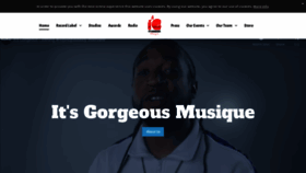 What Itsgorgeousmusique.com website looked like in 2020 (3 years ago)