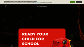What Intellectokids.com website looked like in 2020 (3 years ago)