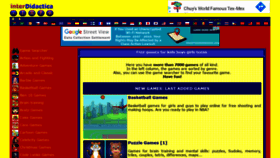 What Interdidactica.info website looked like in 2020 (3 years ago)