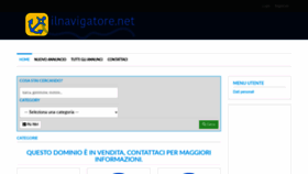 What Ilnavigatore.net website looked like in 2020 (3 years ago)