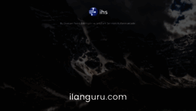 What Ilanguru.com website looked like in 2020 (3 years ago)