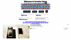 What Investorhome.com website looked like in 2020 (3 years ago)
