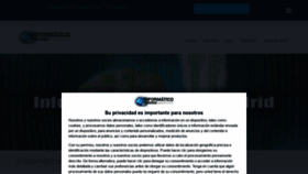 What Informatico-forense-madrid.es website looked like in 2020 (3 years ago)