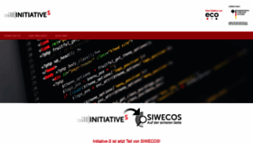 What Initiative-s.de website looked like in 2020 (3 years ago)