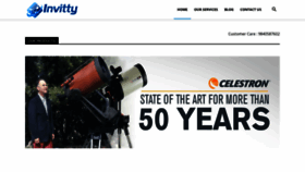 What Invitty.com website looked like in 2020 (3 years ago)