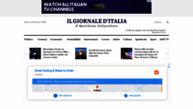 What Ilgiornaleditalia.it website looked like in 2020 (3 years ago)