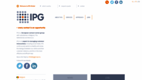 What Ipggroup.eu website looked like in 2020 (3 years ago)