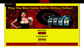 What Indiasatta.co website looked like in 2020 (3 years ago)