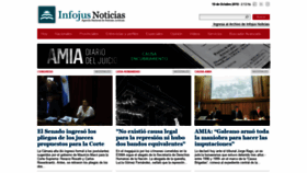 What Infojusnoticias.gov.ar website looked like in 2020 (3 years ago)
