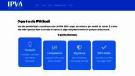What Ipvabr.com.br website looked like in 2020 (3 years ago)