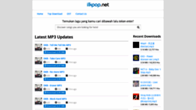 What Ilkpop.net website looked like in 2020 (3 years ago)