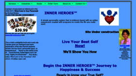 What Innerheroes.com website looked like in 2020 (3 years ago)