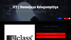 What Ictkalu.lk website looked like in 2020 (3 years ago)