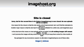 What Imagehost.org website looked like in 2011 (12 years ago)
