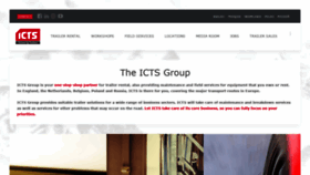 What Icts-group.eu website looked like in 2020 (3 years ago)