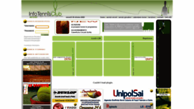 What Infotennisclub.it website looked like in 2020 (3 years ago)