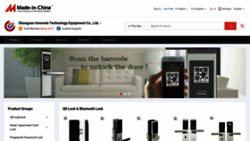 What Invlock.en.made-in-china.com website looked like in 2020 (3 years ago)