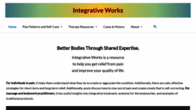 What Integrativeworks.com website looked like in 2020 (3 years ago)