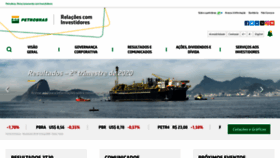 What Investidorpetrobras.com.br website looked like in 2020 (3 years ago)