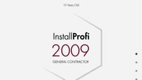 What Installprofi.ru website looked like in 2020 (3 years ago)