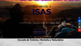 What Isas.edu.ar website looked like in 2020 (3 years ago)