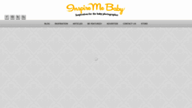 What Inspiremebaby.com website looked like in 2020 (3 years ago)