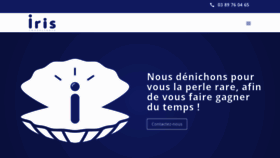 What Irisrh.fr website looked like in 2020 (3 years ago)