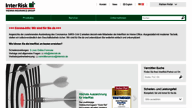 What Interrisk.de website looked like in 2020 (3 years ago)