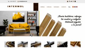 What Intermol.es website looked like in 2020 (5 years ago)