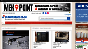 What Industritorget.se website looked like in 2020 (3 years ago)