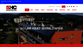 What Iea-shc.org website looked like in 2020 (4 years ago)