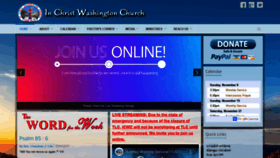 What Inchristwc.org website looked like in 2020 (4 years ago)