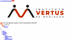 What Institutovertus.com.br website looked like in 2020 (3 years ago)