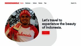 What Indonesianholic.com website looked like in 2020 (3 years ago)