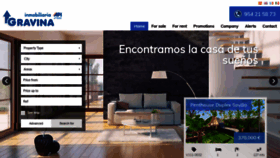 What Inmobiliariagravina.es website looked like in 2020 (3 years ago)