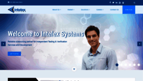 What Intelexsystems.com website looked like in 2020 (3 years ago)