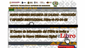 What Itsna.edu.mx website looked like in 2020 (3 years ago)