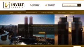 What Investnameiapraia.com.br website looked like in 2020 (3 years ago)