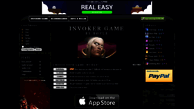 What Invokergame.com website looked like in 2020 (3 years ago)