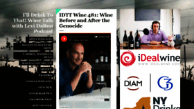 What Illdrinktothatpod.com website looked like in 2020 (3 years ago)