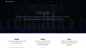 What Integral.com website looked like in 2020 (3 years ago)