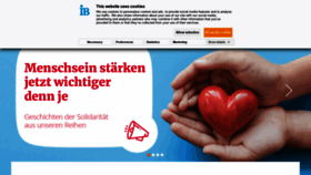 What Internationaler-bund.de website looked like in 2020 (4 years ago)