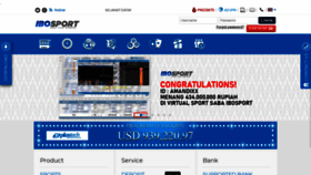 What Ibosport.online website looked like in 2020 (3 years ago)