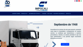 What Impocali.com website looked like in 2020 (3 years ago)